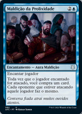 Maldição da Prolixidade / Curse of Verbosity - Magic: The Gathering - MoxLand